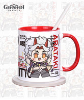 Genshin Character Ceramic Mug: Kamisato Ayaka, Alhaitham,Raiden Shogun, Nahida,Yae Miko, Kaedehara Kazuha